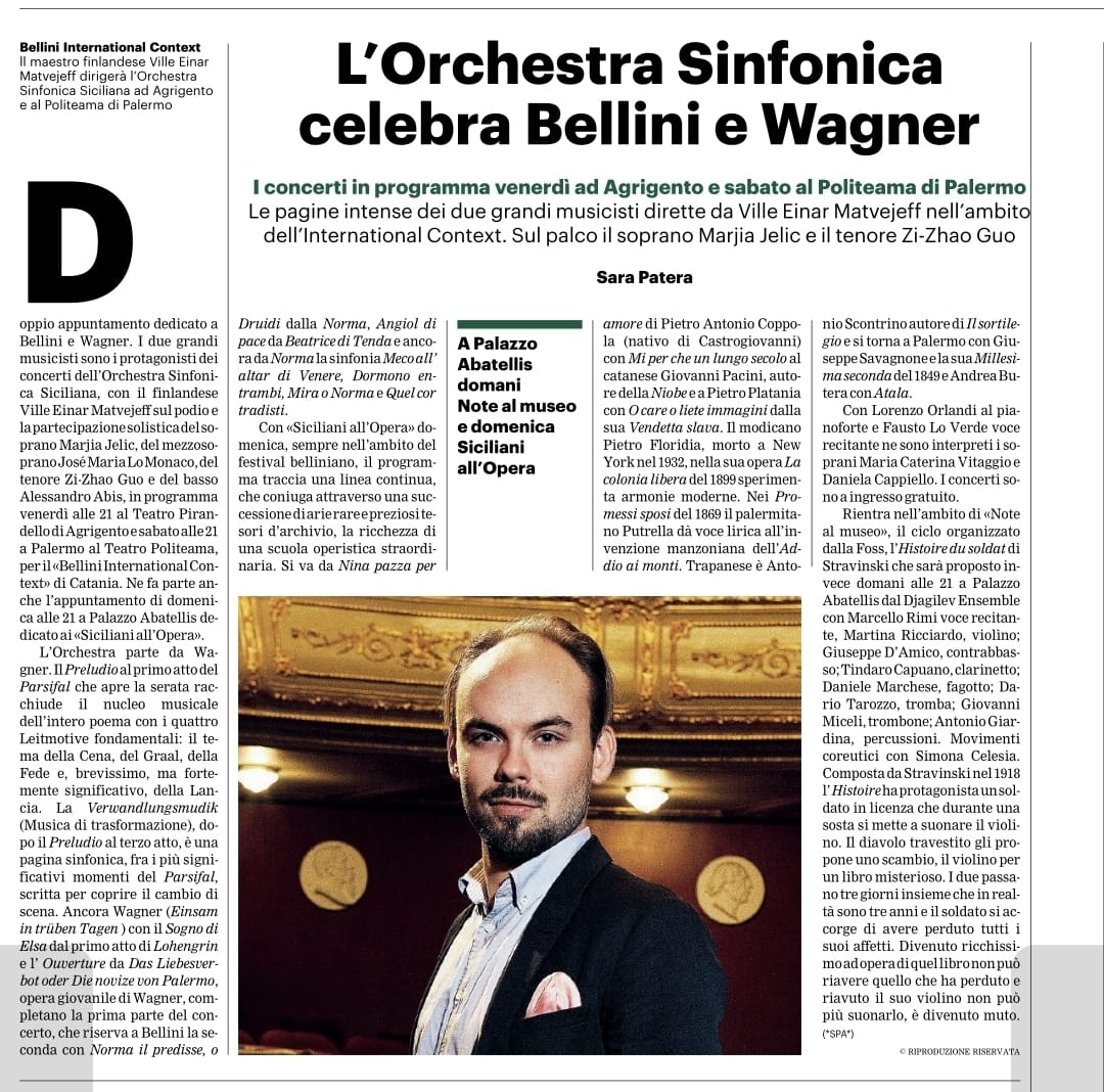 Giornale di Sicilia 23 settembre 2026